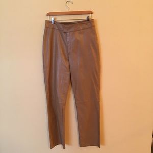 Garson Brand Leather Pants.